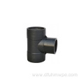 Uhmwpe pipe electrofusion straight with steel skeleton